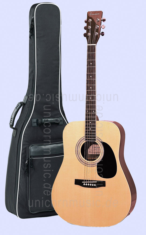 to article description / price Acoustic Guitar TENSON D12S - Dreadnought Electro - solid spruce top