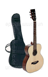 Large view Acoustic Guitar TANGLEWOOD TBF SAPLING STO - OVENKOL - Indiana Pro Series - Ideal for travelling - solid top