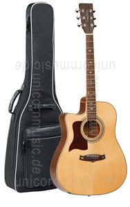 Large view Acoustic Guitar TANGLEWOOD TW115/AS CE LH - Premier Series - Dreadnought - BBand - left hand - solid top + back