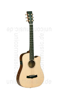 Large view Acoustic Guitar TANGLEWOOD TW15-BABY-C-B - Sundance Series - Ideal for travelling - all solid