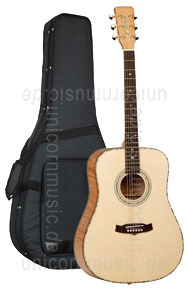 Large view Acoustic Guitar TANGLEWOOD TW15/FMP - Sundance Series - Dreadnought -  solid top