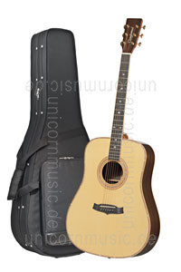 Large view Acoustic Guitar TANGLEWOOD TW90/MR ZC - Sundance Series - Dreadnought - all solid + hard case