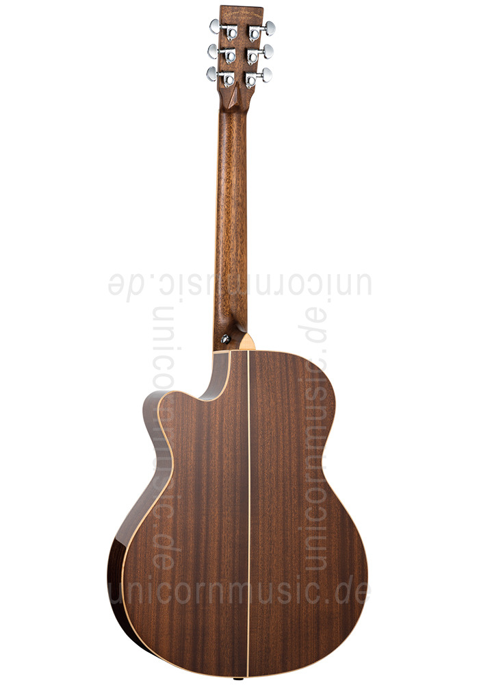 to article description / price Acoustic Guitar TANGLEWOOD TW45R E - Sundance Reserve Series -  LR Baggs Stage Pro Element  - Super Folk - Cutaway - solid top + back - hardcase