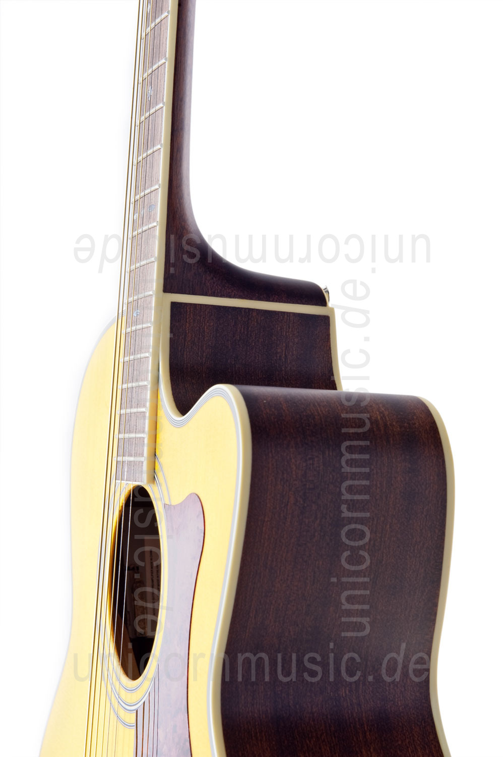 to article description / price Acoustic Guitar TANGLEWOOD TW55/NS E - Sundance Series - Fishman Presys Plus EQ - Jumbo - Cutaway - solid top + back